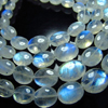 AA - high quality - amazing - full flashy fire - rainbow moonstone - smooth polished oval shape briolett - size 6.5x8 - 10x13mm approx 25 pcs weight 63.00 cts